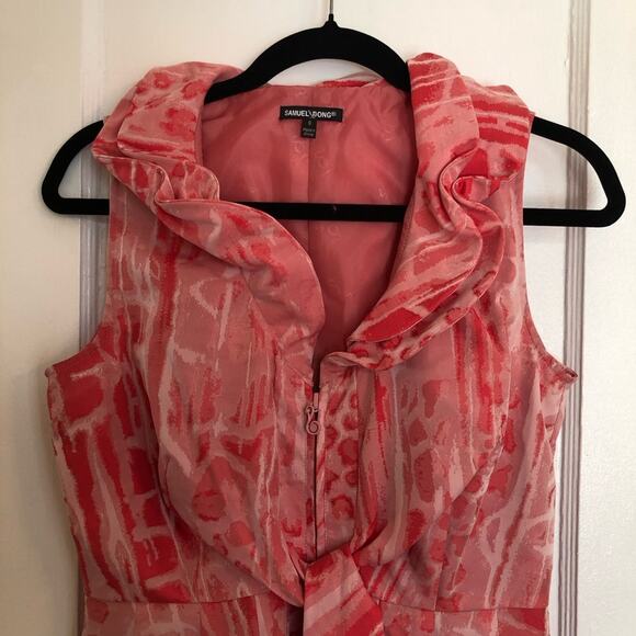 Samuel Dong Pink Classic Bubble Dress - Picture 3 of 9